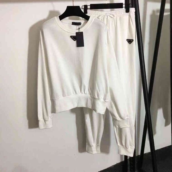 color womens brown sports set two piece pants triangular round neck long-sleeved hoodie + zipper open-forked trousers foot-bound casual, White
color womens brown sports set two piece pants triangular round neck long-sleeved hoodie + zipper open-forked trousers foot-bound casual, White