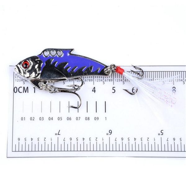 1pcs vib metal spinner spoon fishing lure 5cm 8g lifelike hard baits vibration crankbait sequins for carp fishing tack qylnci
1pcs vib metal spinner spoon fishing lure 5cm 8g lifelike hard baits vibration crankbait sequins for carp fishing tack qylnci