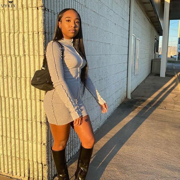 fashion aumutn winter bodycon long sleeve casual dress streetwear solid ruffles o-neck mini straight club women winter dresses, Black;gray
fashion aumutn winter bodycon long sleeve casual dress streetwear solid ruffles o-neck mini straight club women winter dresses, Black;gray