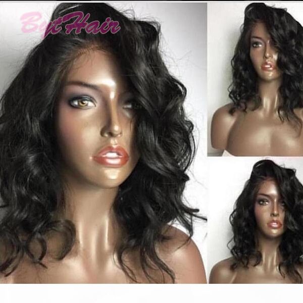 bythair for black women brazilian short bob human hair wigs lace front wigs natural wavy glueless full lace wigs with baby hair, Black;brown
bythair for black women brazilian short bob human hair wigs lace front wigs natural wavy glueless full lace wigs with baby hair, Black;brown