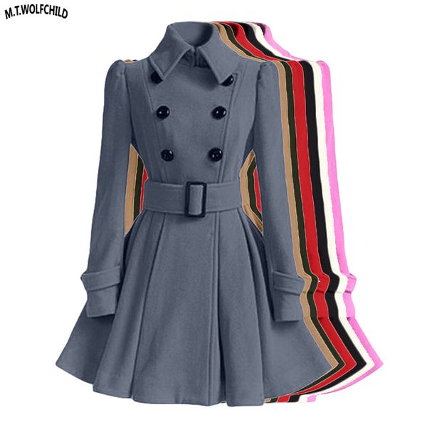 fashion 2020 women autumn winter clothing coats long slim skirt coats with belt casual double breasted outerwear female lj201106, Black
fashion 2020 women autumn winter clothing coats long slim skirt coats with belt casual double breasted outerwear female lj201106, Black