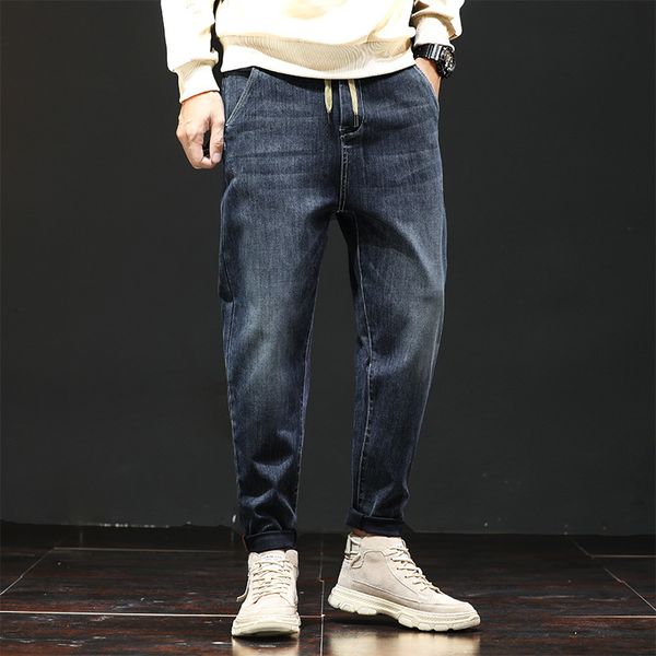 new autumn and winter jeans, large men's slacks, versatile small leg leggings, leisure youth, Blue
new autumn and winter jeans, large men's slacks, versatile small leg leggings, leisure youth, Blue