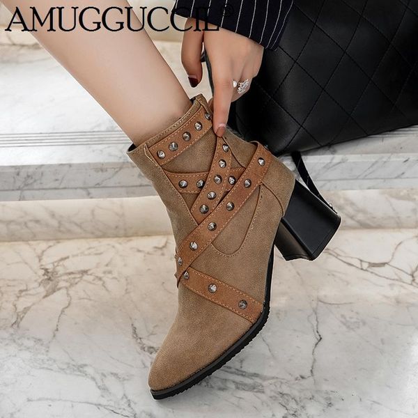 boots 2021 plus big size 32-48 brown gray zip rivets fashion spring autumn high heel female ladies women x1902, Black
boots 2021 plus big size 32-48 brown gray zip rivets fashion spring autumn high heel female ladies women x1902, Black