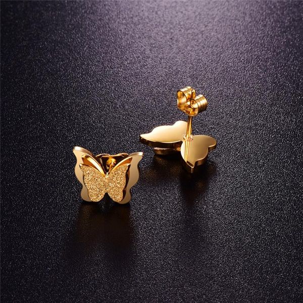 stud martick insect collection earrings for women gold- color frosted double butterfly studs jewelry gift e154, Golden;silver
stud martick insect collection earrings for women gold- color frosted double butterfly studs jewelry gift e154, Golden;silver