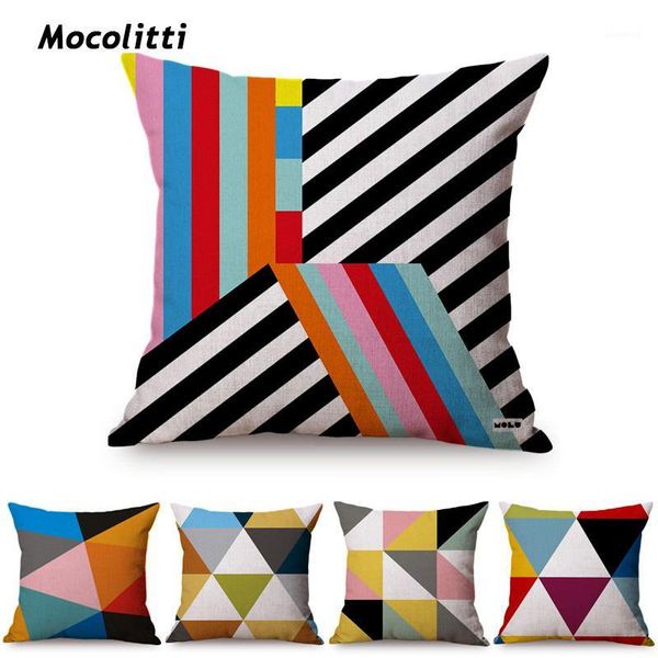 nordic colorful triangle stripe design home decoration sofa throw pillow case memphis geometric style cotton linen cushion cover1
nordic colorful triangle stripe design home decoration sofa throw pillow case memphis geometric style cotton linen cushion cover1