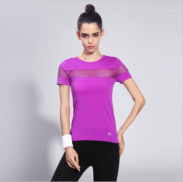 yoga outfits women gym t shirt sport exercise training fitness run running workout short sleeve t-shirts 1, White;red
yoga outfits women gym t shirt sport exercise training fitness run running workout short sleeve t-shirts 1, White;red