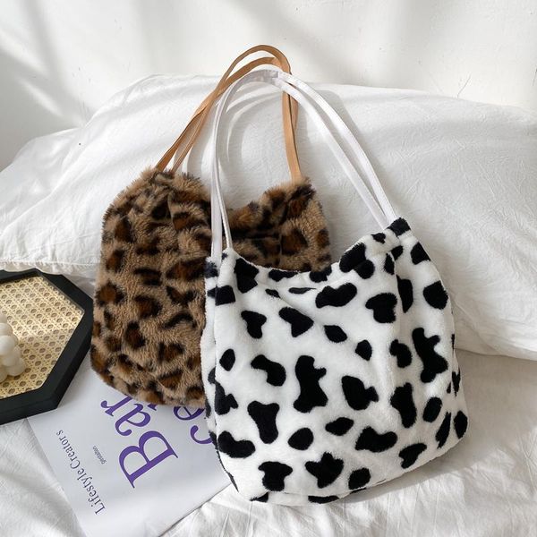 soft plush cow pattern women purse handbags fashion ladies small tote bag casual large capacity female bucket shoulder bags
soft plush cow pattern women purse handbags fashion ladies small tote bag casual large capacity female bucket shoulder bags