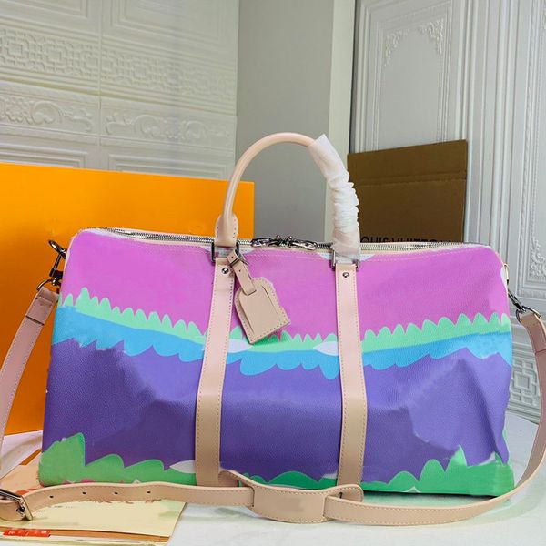 travel bag large capacity package handbag fashion patchwork cloud letter zipper genuine leather with shoulder strap
travel bag large capacity package handbag fashion patchwork cloud letter zipper genuine leather with shoulder strap