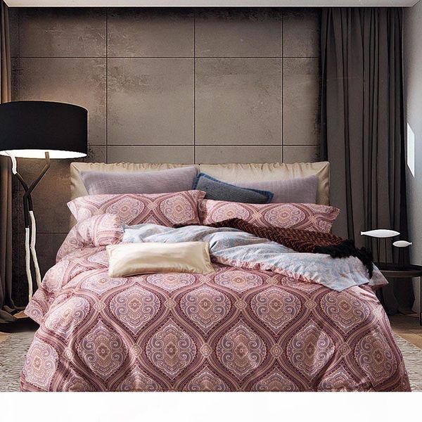 luxury european wind bohemia pink brown blue 100% cotton jacquard bed sheets, pillow covers beddings set 4pcs
luxury european wind bohemia pink brown blue 100% cotton jacquard bed sheets, pillow covers beddings set 4pcs