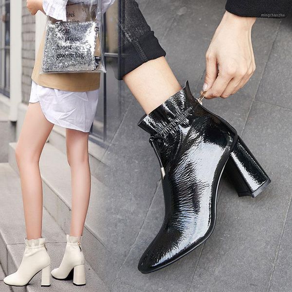 boots women folds ruffles leather ankle back zip concise design daily wear madam shoes fashion pocket party short boots1, Black
boots women folds ruffles leather ankle back zip concise design daily wear madam shoes fashion pocket party short boots1, Black