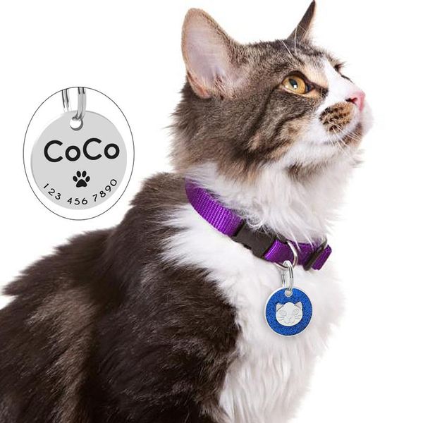 glitter dog cat id tag custom engraved round tags for cats pet kitten collar accessory anti-lost puppy dogs name phone t bbyixs
glitter dog cat id tag custom engraved round tags for cats pet kitten collar accessory anti-lost puppy dogs name phone t bbyixs