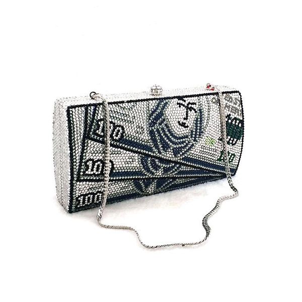 evening bags no fade women party stack of funny money purse bag full crystal cross body cash dollar bill
evening bags no fade women party stack of funny money purse bag full crystal cross body cash dollar bill
