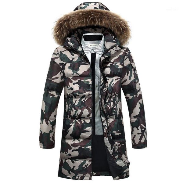 casual camouflage army green men's down jacket fur collar hooded winter male jacket thickening snowproof parka fyy0761, Black
casual camouflage army green men's down jacket fur collar hooded winter male jacket thickening snowproof parka fyy0761, Black