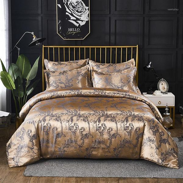 bedding sets european style luxury jacquard set duvet cover pillowcase comfortable bedclothes bed linen1
bedding sets european style luxury jacquard set duvet cover pillowcase comfortable bedclothes bed linen1