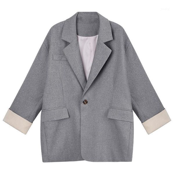 2020 spring autumn women's blazers coats new british style suit jacket female korean chic retro outerwear b881, White;black
2020 spring autumn women's blazers coats new british style suit jacket female korean chic retro outerwear b881, White;black