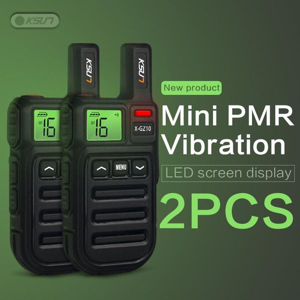 walkie talkie 2pcs ksun x-gz10 mini frs pmr446 radio vox handstwo way with vibration wireless cloning
walkie talkie 2pcs ksun x-gz10 mini frs pmr446 radio vox handstwo way with vibration wireless cloning