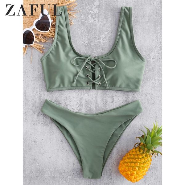 zaful scoop lace up bikini set 2020 swimwear scoop neck padded swimsuit women solid basic bathing suit push up bathing suit, Black
zaful scoop lace up bikini set 2020 swimwear scoop neck padded swimsuit women solid basic bathing suit push up bathing suit, Black