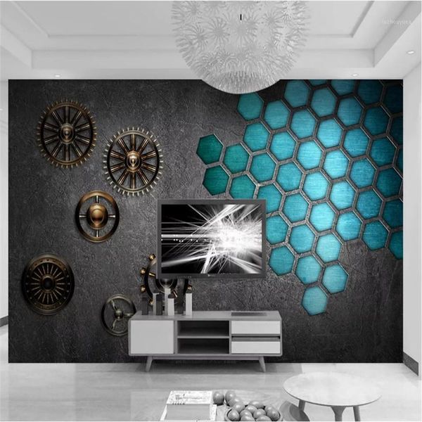 modern minimalist golden gear blue hexagons dark gray background mural wallpaper restaurant bar industrial decor wall paper 3d1
modern minimalist golden gear blue hexagons dark gray background mural wallpaper restaurant bar industrial decor wall paper 3d1
