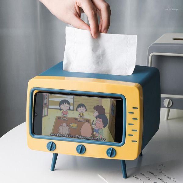 tissue boxes & napkins creative 2 in 1 tv box deskpaper holder dispenser storage napkin case organizer with mobile phone holder1
tissue boxes & napkins creative 2 in 1 tv box deskpaper holder dispenser storage napkin case organizer with mobile phone holder1