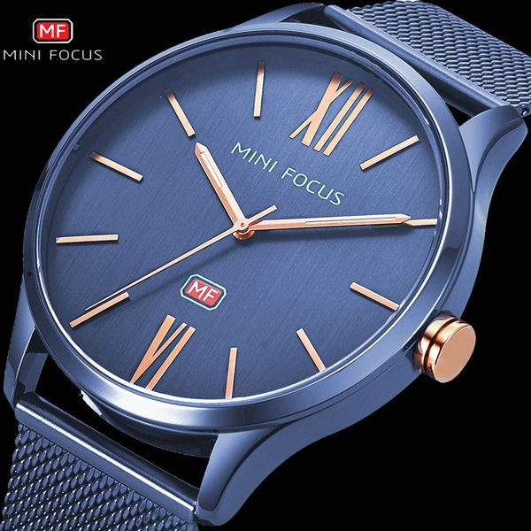 minifocus fashion business quartz watch men golden mesh strap big roman number minimalist mens watches brand luxury clock, Slivery;brown
minifocus fashion business quartz watch men golden mesh strap big roman number minimalist mens watches brand luxury clock, Slivery;brown