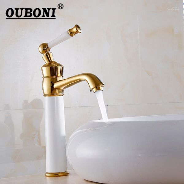 bathroom sink faucets ouboni golden polished & cold water mixer tap basin faucet washbasin torneira deck mounted1
bathroom sink faucets ouboni golden polished & cold water mixer tap basin faucet washbasin torneira deck mounted1
