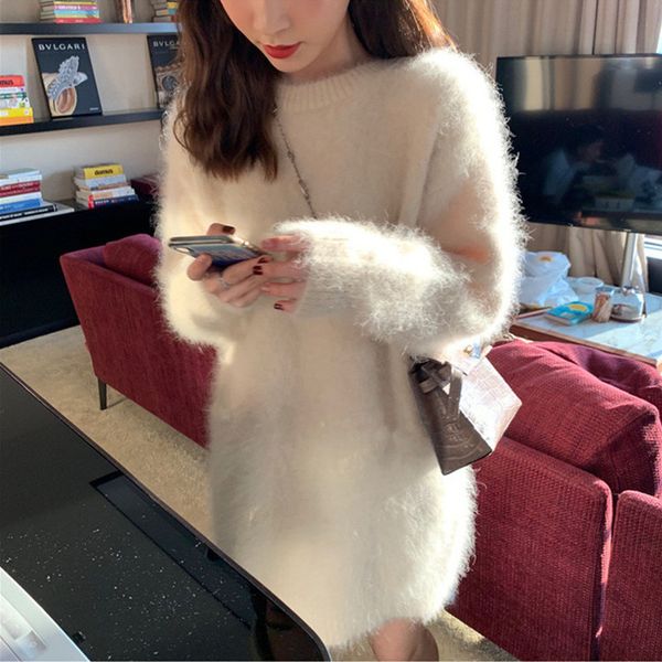 mink cashmere sweater women pullover loose outside wear slouchy style all over bat sleeve dress jn951 c1120, White;black
mink cashmere sweater women pullover loose outside wear slouchy style all over bat sleeve dress jn951 c1120, White;black