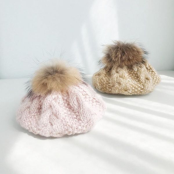 berets real fur winter beret hats women franch style vintage painter wool hat with big pom female octagonal cap kitted, Blue;gray
berets real fur winter beret hats women franch style vintage painter wool hat with big pom female octagonal cap kitted, Blue;gray