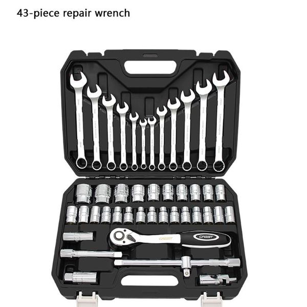 professional hand tool sets zhcy 43 pcs/set car repair ratchet spanner wrench socket bicycle kits
professional hand tool sets zhcy 43 pcs/set car repair ratchet spanner wrench socket bicycle kits