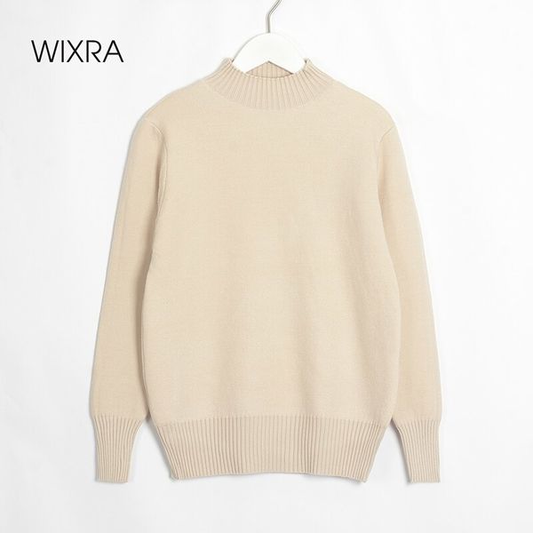 wixra womens knitted pullover sweater ladies long sleeve thick warm velvet basic jumpers autumn winter stylish turtleneck 201123, White;black
wixra womens knitted pullover sweater ladies long sleeve thick warm velvet basic jumpers autumn winter stylish turtleneck 201123, White;black