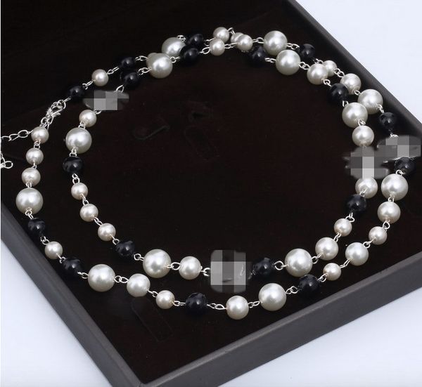 designers brand pearl necklaces for women long sweater necklace wedding luxury jewelry for gift free, Silver
designers brand pearl necklaces for women long sweater necklace wedding luxury jewelry for gift free, Silver