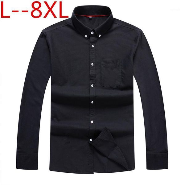 10xl 8xl 6xl 5xl men's shirt long sleeve cotton new fashion designer solid color men's shirts for business shirts1, White;black
10xl 8xl 6xl 5xl men's shirt long sleeve cotton new fashion designer solid color men's shirts for business shirts1, White;black