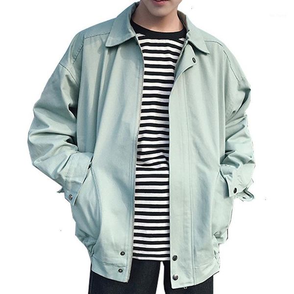 men jackets spring casual loose solid jacket men fashion streetwear black cotton coat male clothes1, Black;brown
men jackets spring casual loose solid jacket men fashion streetwear black cotton coat male clothes1, Black;brown