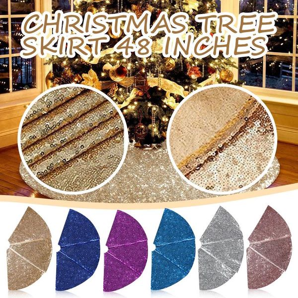 christmas decorations sequin tree skirt ornament for a 48-inch floor mat ornaments year decor
christmas decorations sequin tree skirt ornament for a 48-inch floor mat ornaments year decor