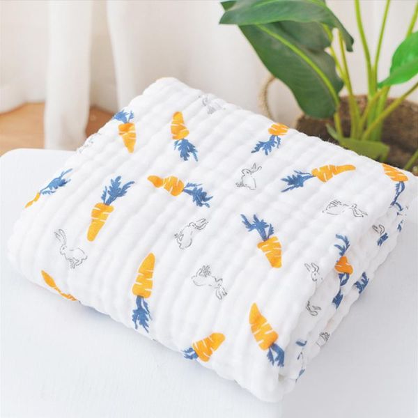 happy flute 6 layer baby 100% cotton soft muslin swaddle blanket towel infant stroller blanket soft & absorbent swaddle105x105cm
happy flute 6 layer baby 100% cotton soft muslin swaddle blanket towel infant stroller blanket soft & absorbent swaddle105x105cm