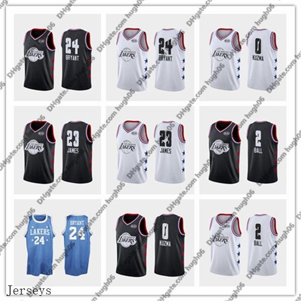 men los lakers angeles 24 bryant 0 kuzma 23 james 2 ball white kyle lebron lonzo basketball jerseys all star jersey, Black
men los lakers angeles 24 bryant 0 kuzma 23 james 2 ball white kyle lebron lonzo basketball jerseys all star jersey, Black