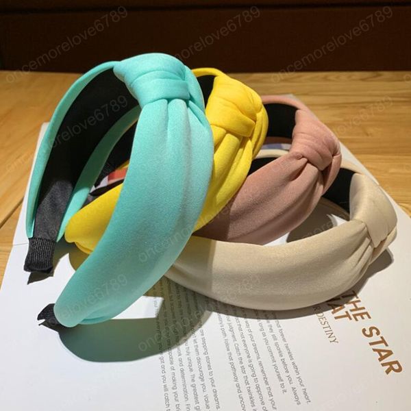 new fashion women headband solid high elastic hair band center knot wide side hairband turban hair accessories, Silver
new fashion women headband solid high elastic hair band center knot wide side hairband turban hair accessories, Silver