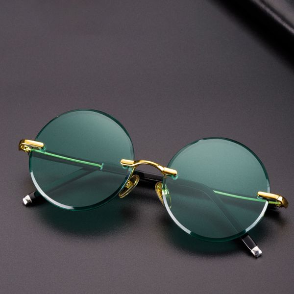 wholesale-vazrobe glass sunglasses male dark green ladies sun glasses for men rimless round oversized big large anti scratch lens brand, White;black
wholesale-vazrobe glass sunglasses male dark green ladies sun glasses for men rimless round oversized big large anti scratch lens brand, White;black