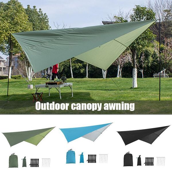 tents and shelters waterproof tarp tent 290x290cm outdoor portable shade camping hammock rain shelter beach mat ultralight1
tents and shelters waterproof tarp tent 290x290cm outdoor portable shade camping hammock rain shelter beach mat ultralight1