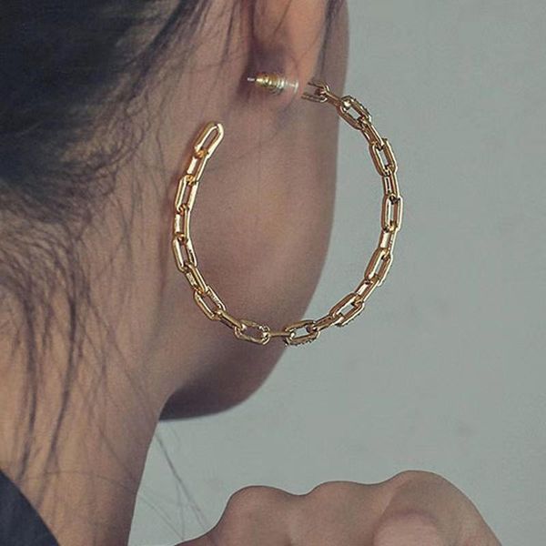 hoop & huggie exaggerated alloy circle earrings for women female golden big ear ring personality f8370 europe and the united state, Golden;silver
hoop & huggie exaggerated alloy circle earrings for women female golden big ear ring personality f8370 europe and the united state, Golden;silver