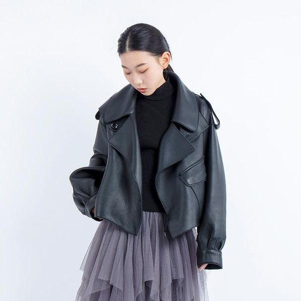 genuine leather jacket women full sleeve plus size coat real sheeoskin leather clothes female ladies 20191, Black
genuine leather jacket women full sleeve plus size coat real sheeoskin leather clothes female ladies 20191, Black