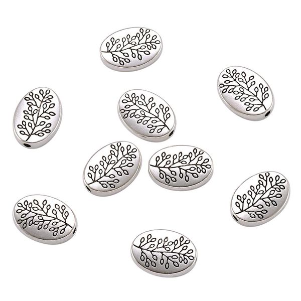 50pcs flat oval tibetan style beads for earrings bracelets necklaces making. 14x10x3mm hole 1.5mm
50pcs flat oval tibetan style beads for earrings bracelets necklaces making. 14x10x3mm hole 1.5mm
