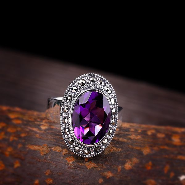 character silver seiko thai craft jewelry s925 silver jewelry amethyst ring female
character silver seiko thai craft jewelry s925 silver jewelry amethyst ring female