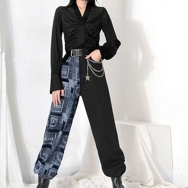 2021 street denies for new women arriving high wide beautiful woman pants loose women's jeans guri, Black;white
2021 street denies for new women arriving high wide beautiful woman pants loose women's jeans guri, Black;white