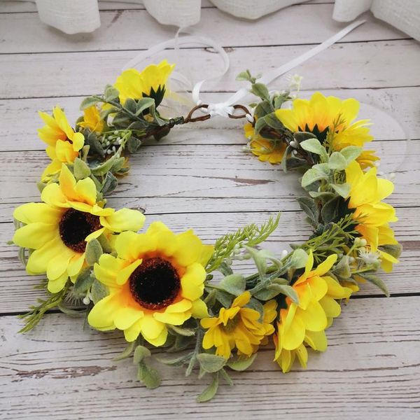 wholesale sun flower crown festival headband women hair accessories headdress women floral garlands wedding flower jllkxw
wholesale sun flower crown festival headband women hair accessories headdress women floral garlands wedding flower jllkxw