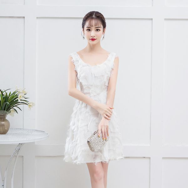 knee-length chiffon sleeveless luxury short elegant white cocktail dresses short formal cocktail dress party dresses 9378, Black
knee-length chiffon sleeveless luxury short elegant white cocktail dresses short formal cocktail dress party dresses 9378, Black