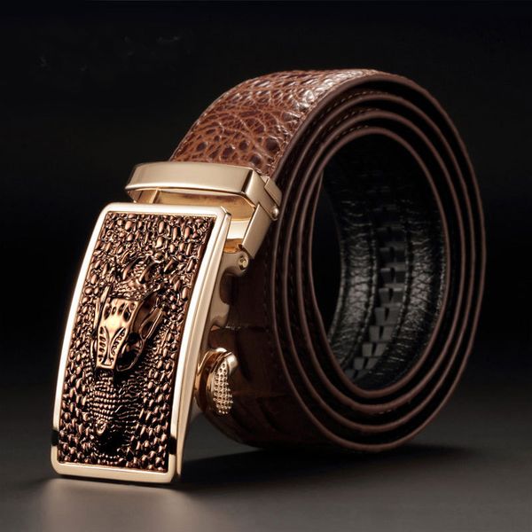 crocodile pattern quality cow genuine leather belt men genuine luxury leather belts for men strap male metal automatic buckleq1228, Black;brown
crocodile pattern quality cow genuine leather belt men genuine luxury leather belts for men strap male metal automatic buckleq1228, Black;brown