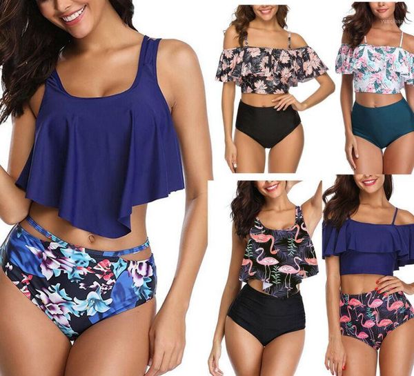 2020 women off shoulder ruffle push up bikini set adjustable strap print swimsuit swimwear summer beachwear bathing suit1, White;black
2020 women off shoulder ruffle push up bikini set adjustable strap print swimsuit swimwear summer beachwear bathing suit1, White;black