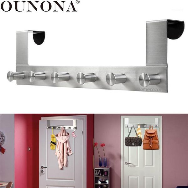 hooks & rails ounona multifunctional stainless steel door hook hanger coat wall hanging rack over the for cloth pants hat towel1
hooks & rails ounona multifunctional stainless steel door hook hanger coat wall hanging rack over the for cloth pants hat towel1