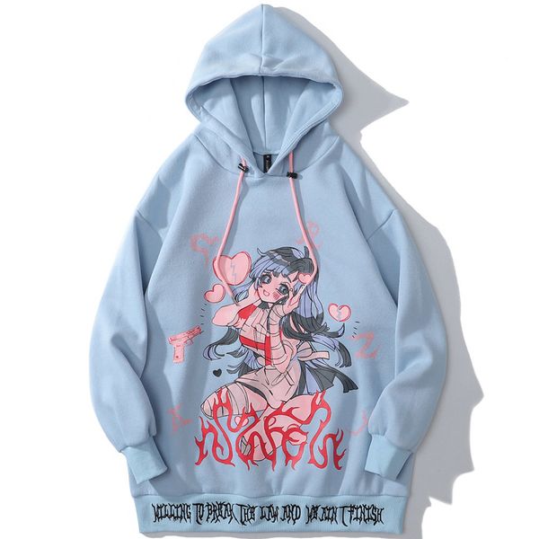 aolamegs anime manga girl punk letter print hoodies men casual loose sweatshirt streetwear japanese harajuku otaku pu c0127, Black
aolamegs anime manga girl punk letter print hoodies men casual loose sweatshirt streetwear japanese harajuku otaku pu c0127, Black