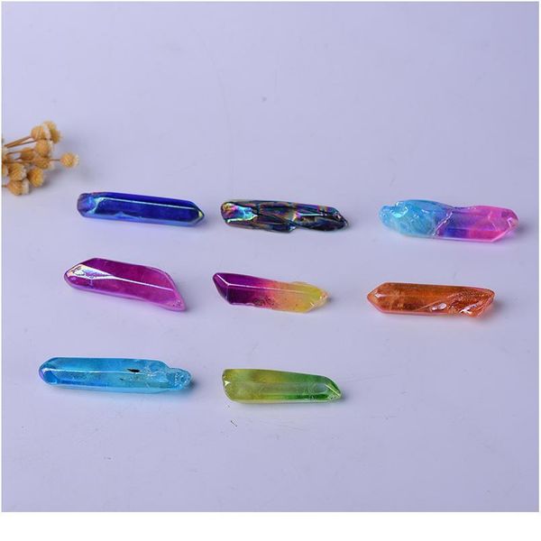 2pc natural crystals plated mineral ornaments magic repair sticks home furnishings diy gifts decoration jllmta, Black
2pc natural crystals plated mineral ornaments magic repair sticks home furnishings diy gifts decoration jllmta, Black